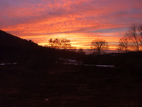 Coucher de soleil ...